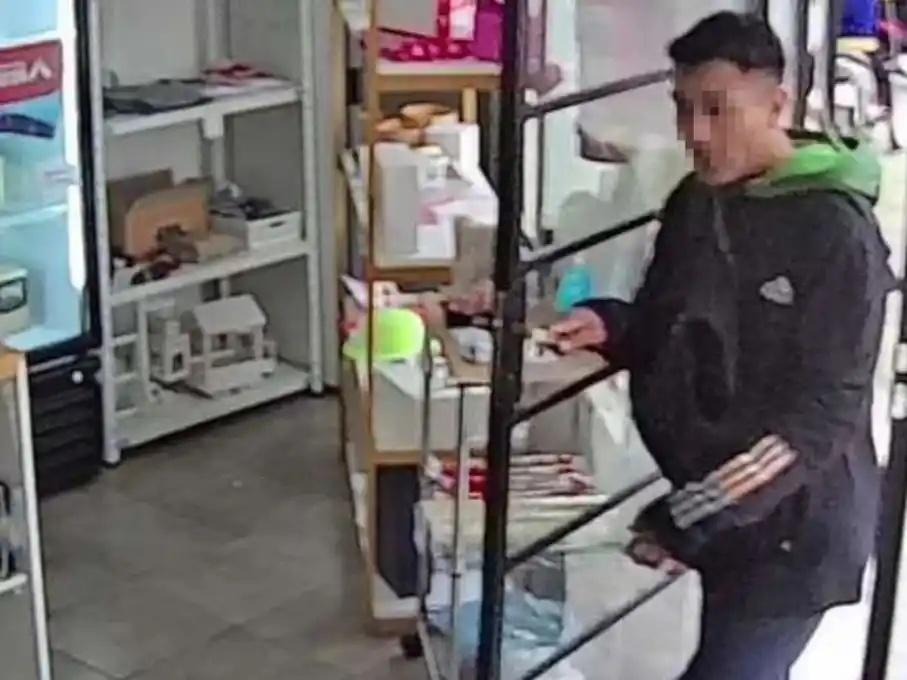 Atraparon al ladrón que asaltó a una comerciante con una cuchilla de carnicero 2