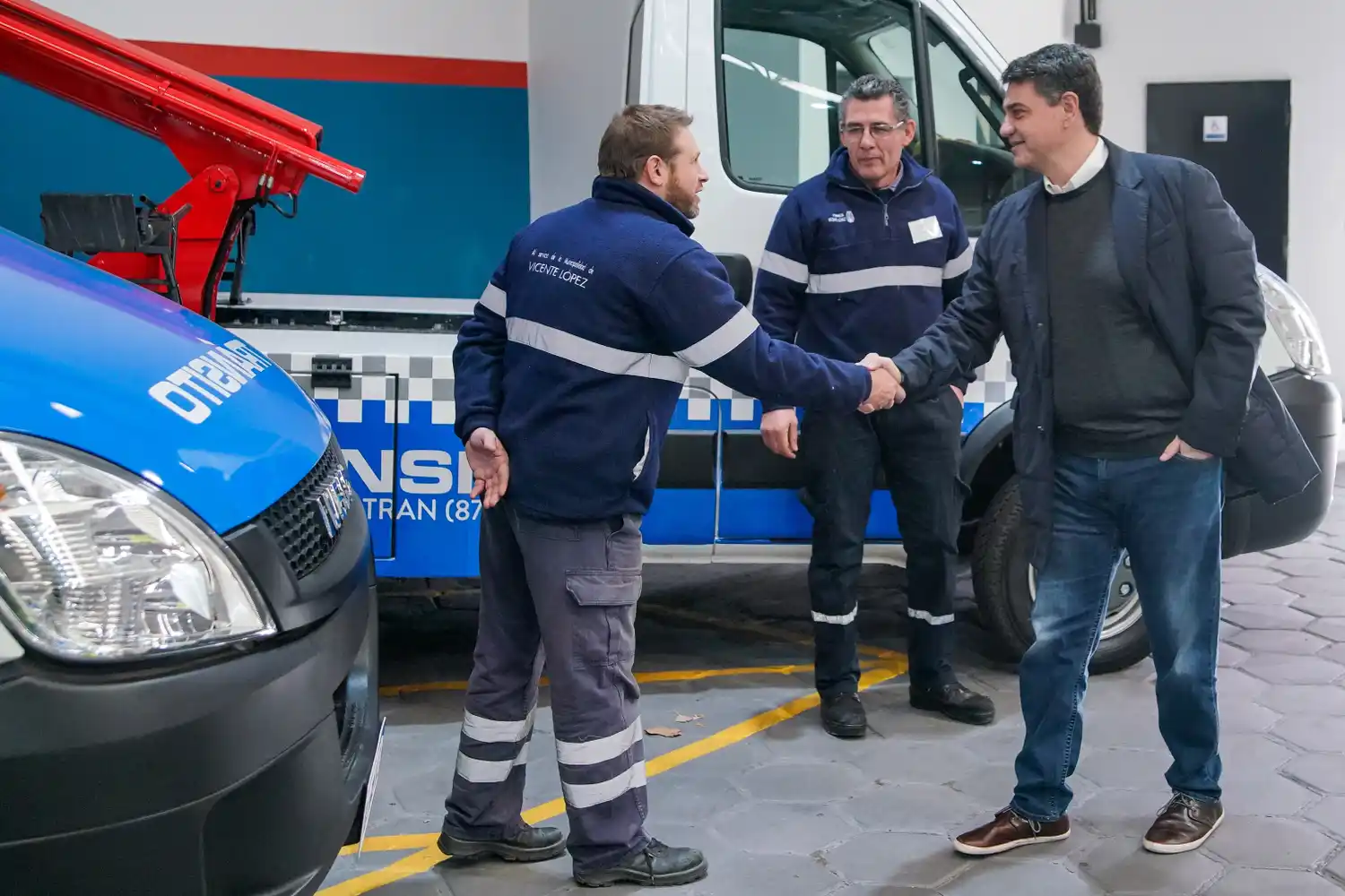 Jorge Macri presentó la nueva central de operaciones de tránsito de Vicente López