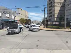 Chocaron en Maipú y Alsina: no hubo lesionados