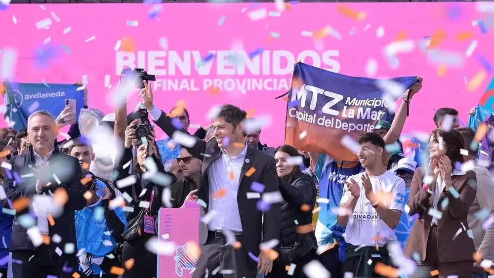 Kicillof inauguró las finales de los Juegos Bonaerenses