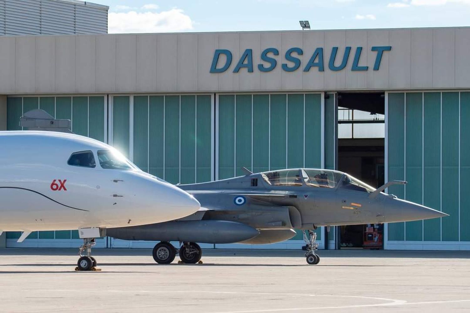 Greece: the first photo of a Hellenic Rafale was seen