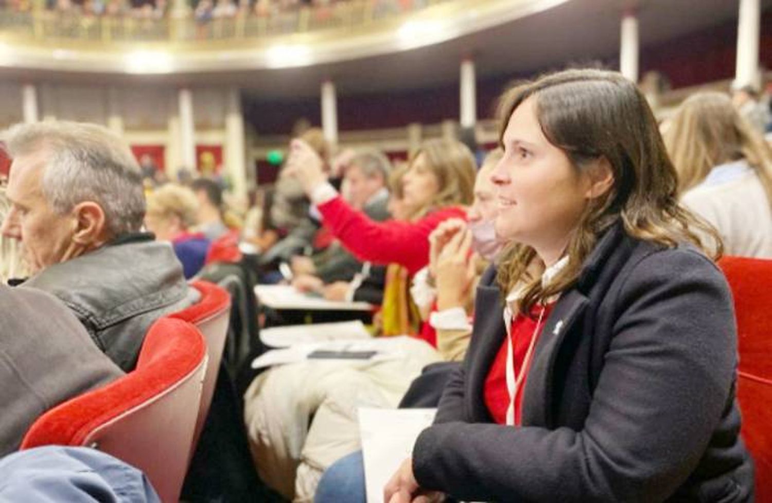 Lucía Varisco: �SHay que  asumir el desafío y no  entregar banderas ni los  principios del radicalismo⬝