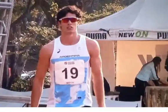 Emmert fue octavo en la posta 4 x400