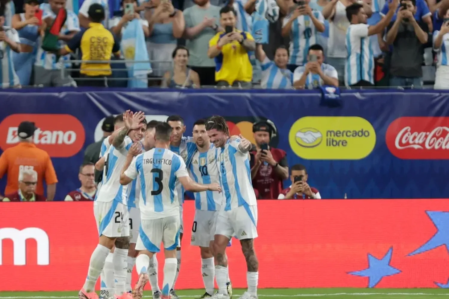 Argentina venció a Canadá y está en la gran final de la Copa América 2024