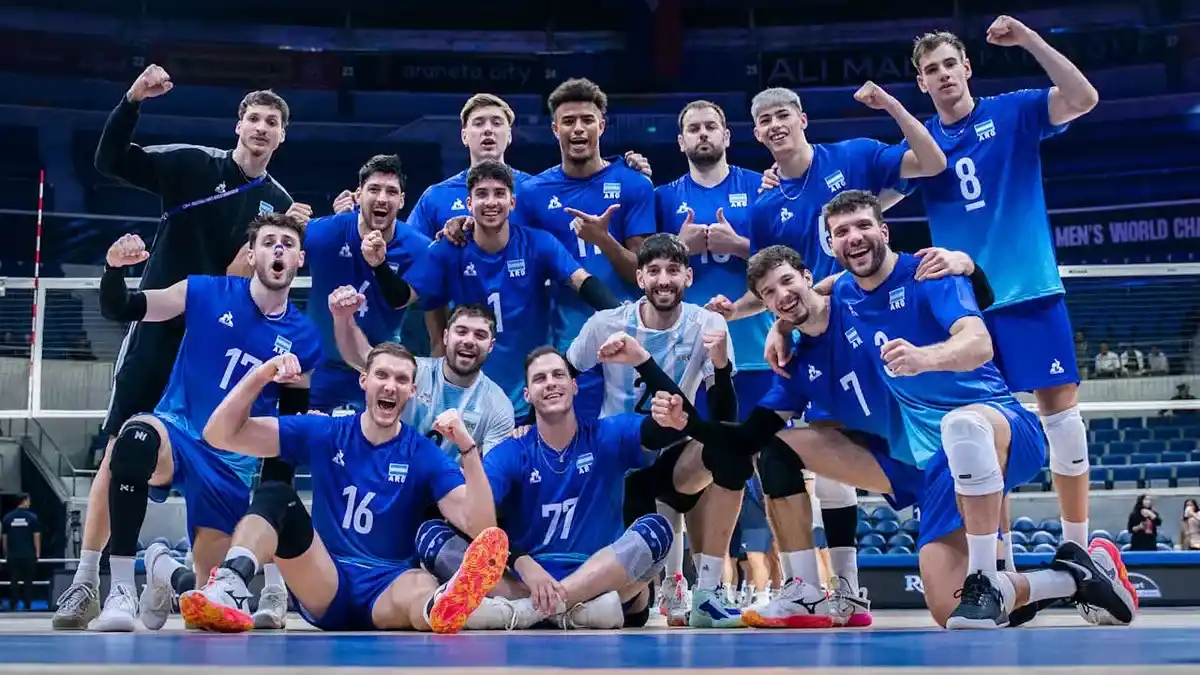 La Selección Argentina de vóleibol volvió a ganar