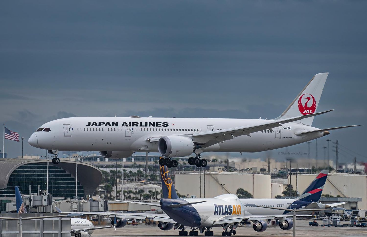 Japan Airlines operated an historic flight between Tokyo and Miami for the World Baseball Classic