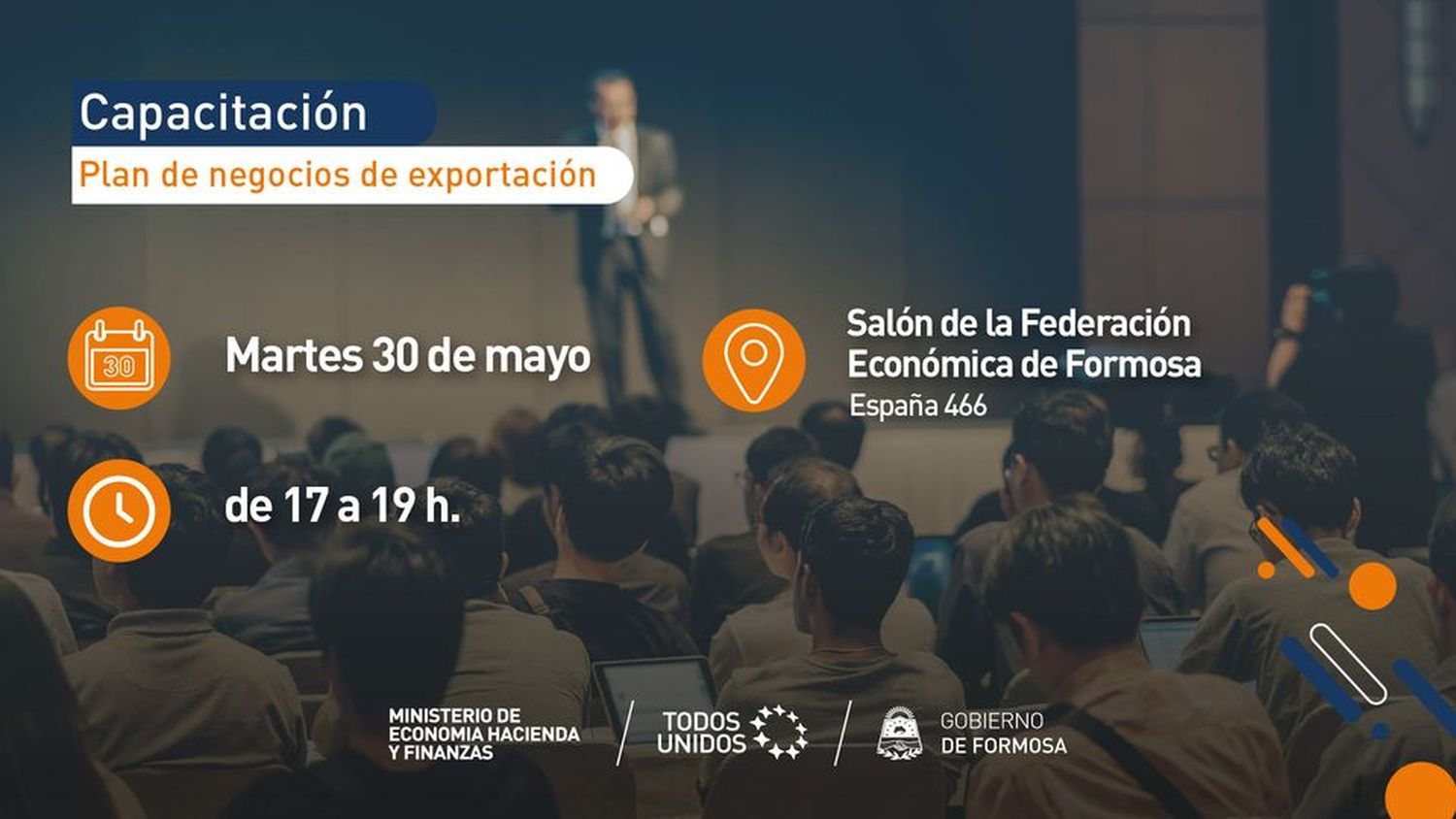 Empresas formoseñas podrán participar de capacitación sobre Plan de Negocios de Exportación