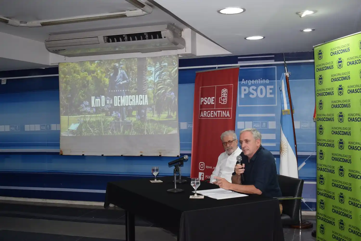 Chascomús se proyecta al mundo con el programa “Km 0 de la Democracia”