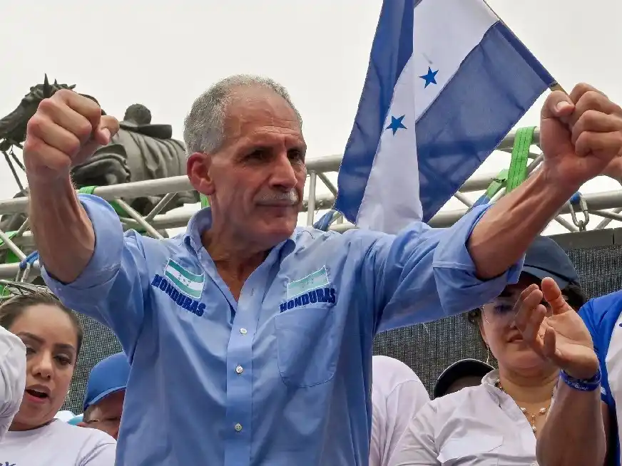 Nasry Asfura, el candidato respaldado por Trump.