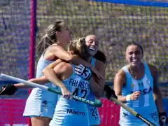 Las Leonas, con Bruggesser, se clasificaron para el Mundial