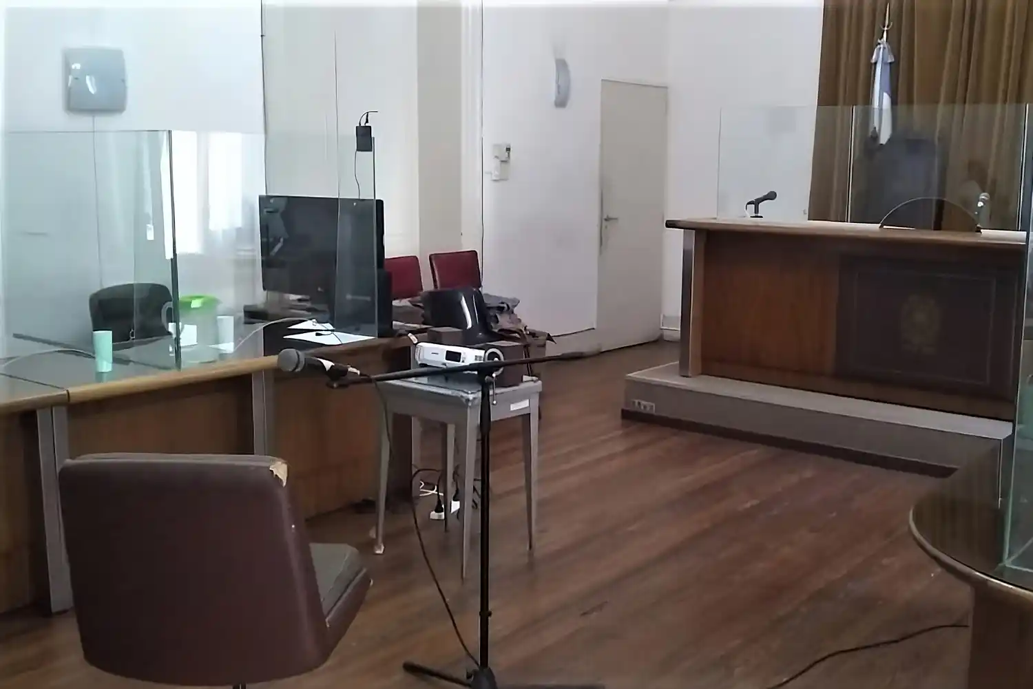 El juicio tiene lugar en la sala de audiencias de Tribunales de San Nicolás. Foto: Archivo La Opinión.