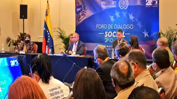 ¡CIRCO MONTADO por Maduro! Trabajadores denuncian «falsedad» del Foro Social con la OIT