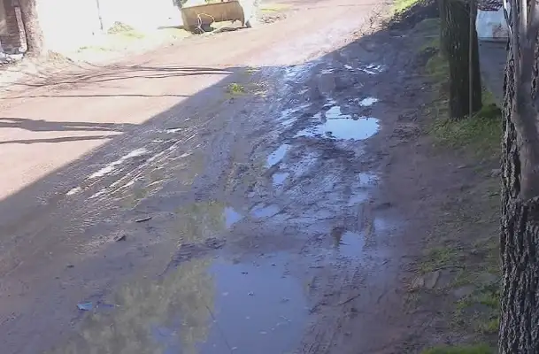 Numerosos reclamos por el estado de las calles tras la lluvia 