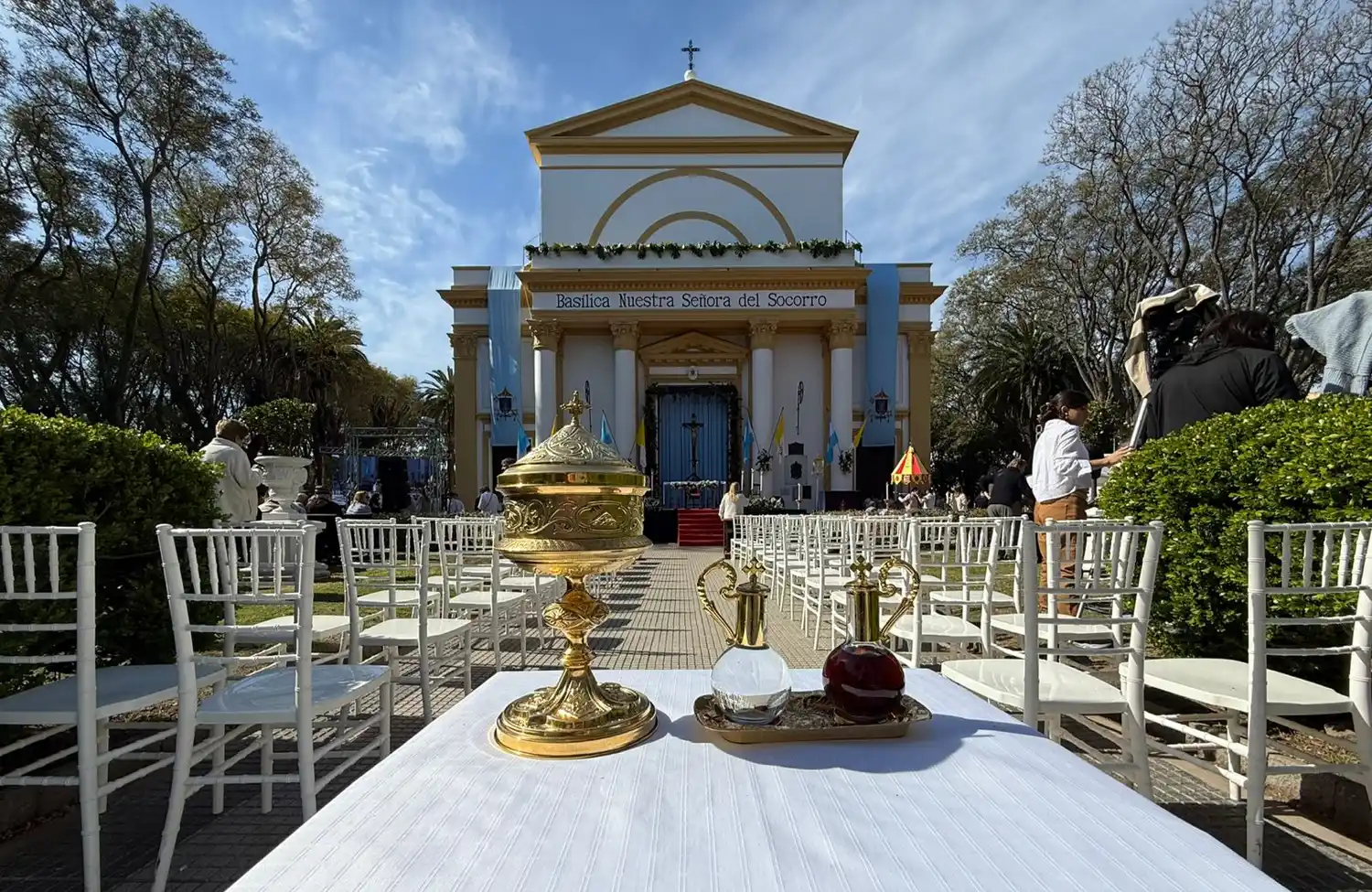 proclamación basílica preparativos nuncio