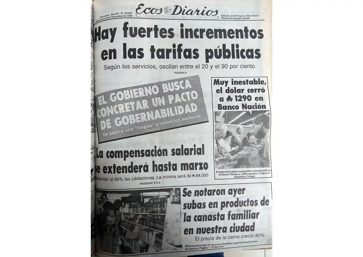 Miércoles 13 de diciembre de 1989