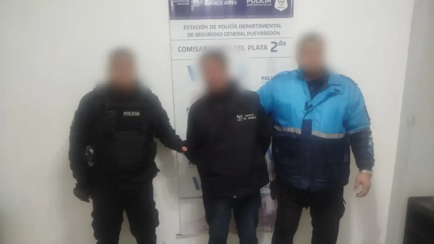 Amenazó a inspectores y policías, escapó y terminó detenido