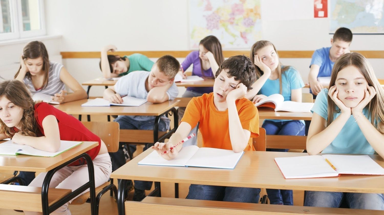 Los niños no deben estar quietos en clase