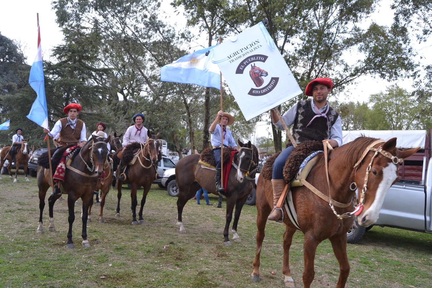 Se realizó un desfile tradicionalista