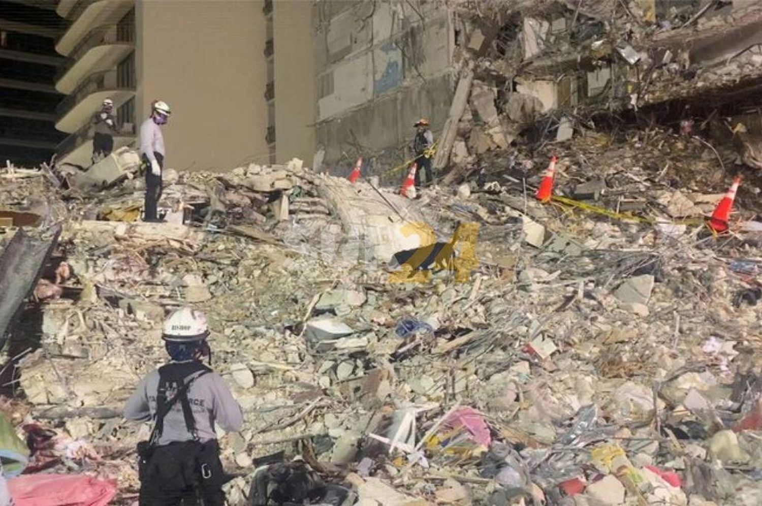 Ya son once las víctimas identificadas en el derrumbe en Miami