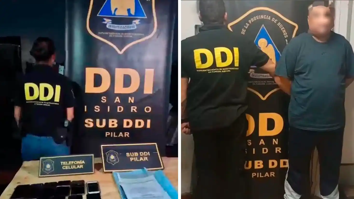 El sujeto fue aprehendido en Budge y se cree que formaría parte de una organización más amplia.