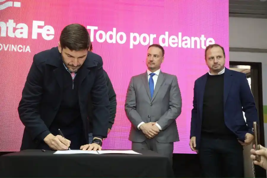 Firma de convenios