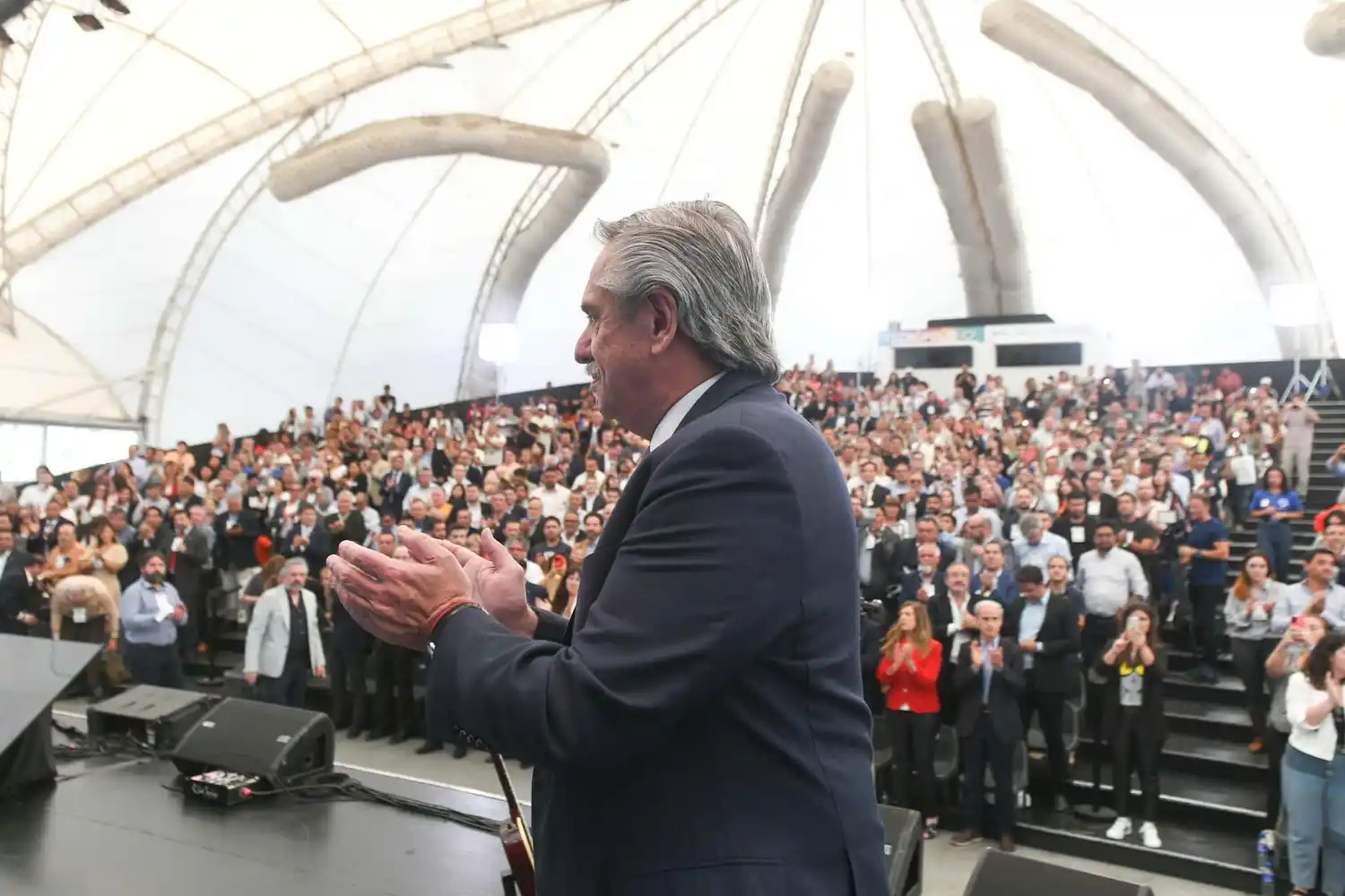 Alberto Fernández: «Perón nos enseñó que cuando un compañero habla mal de otro deja de ser peronista»