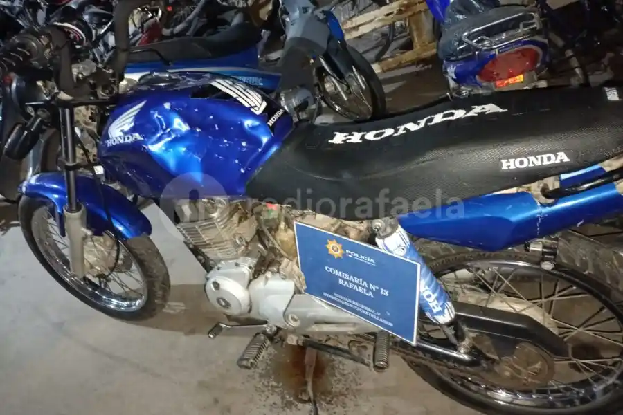 Su expareja se negaba a entregarle la moto: le requisaron la casa