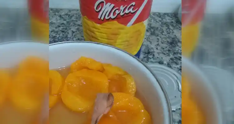 Sampedrina encontró una curita usada en una lata de durazno