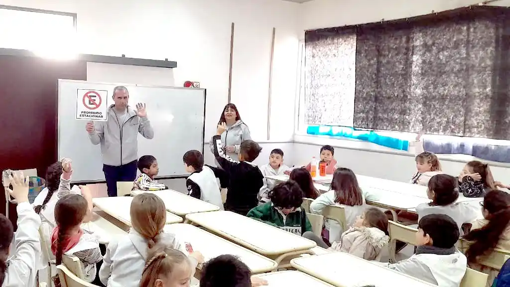 Educación vial. Continúan las charlas en el distrito