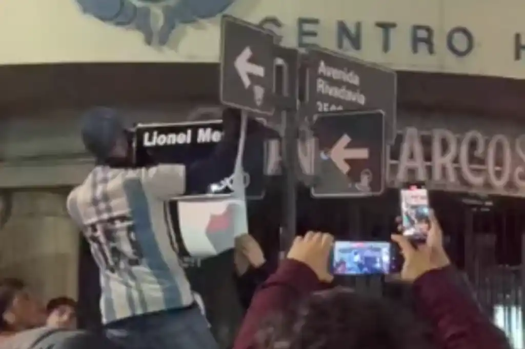 El momento en el que Gálvez pasaba a llamarse Lionel Messi