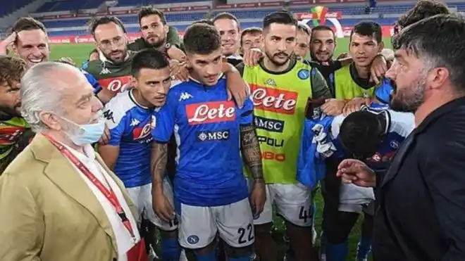 El conmovedor mensaje de Gattuso a sus jugadores tras ganar la Copa Italia