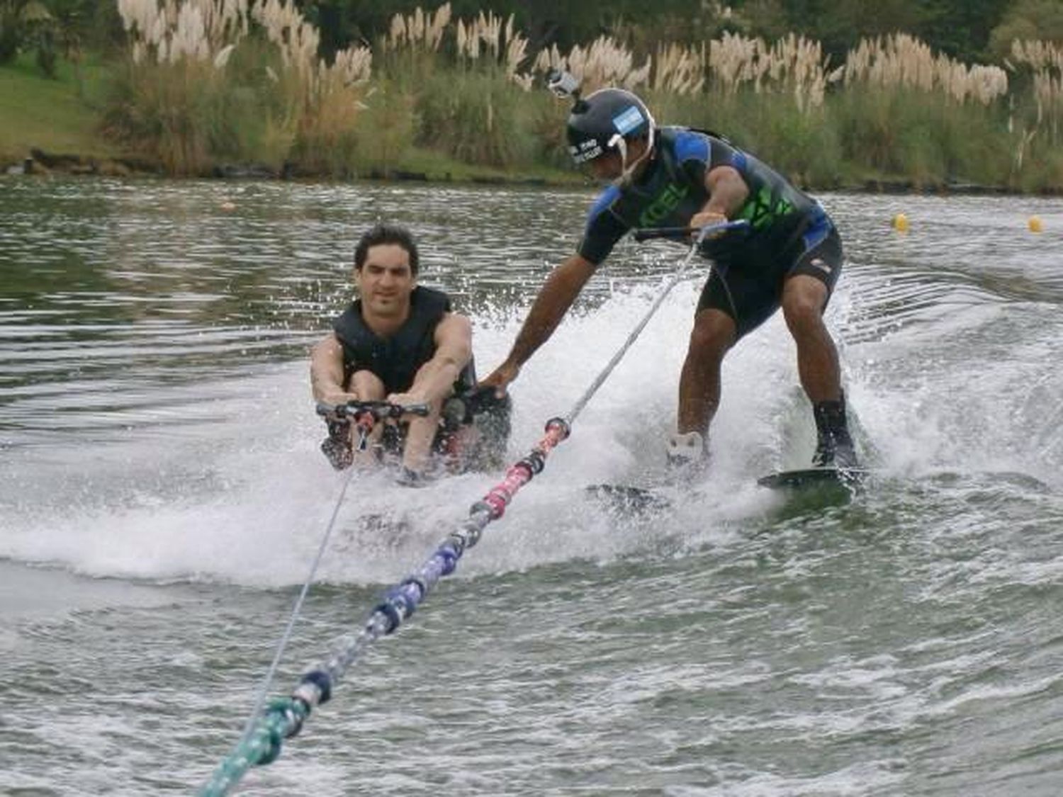 Encuentro de Esquí Adaptado en el Reservorio