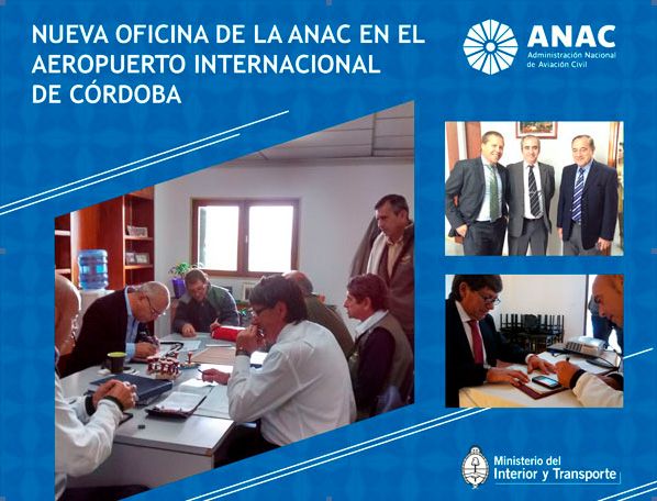 La ANAC inauguró una oficina de atención al público en el aeropuerto de Córdoba