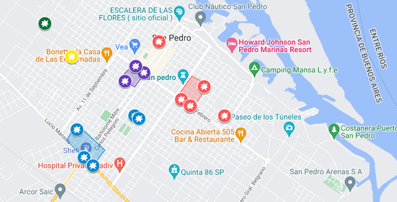 El mapa de los accidentes de tránsito: cuáles son las zonas con más cantidad de choques