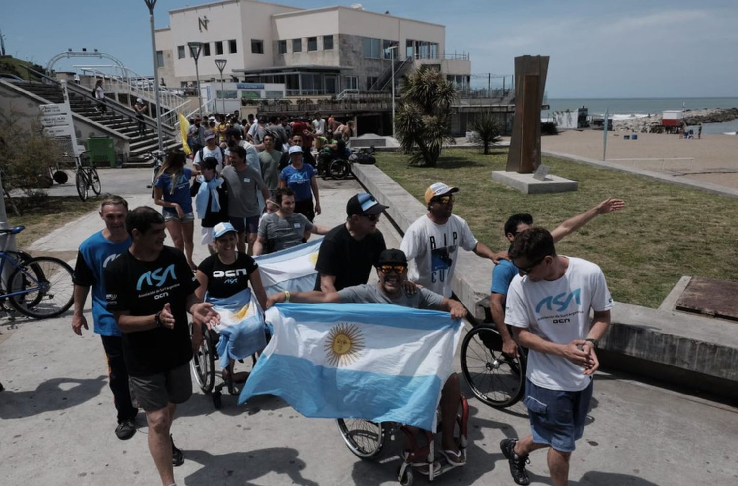 Llega a la ciudad el segundo Sudamericano de Surf Adaptado