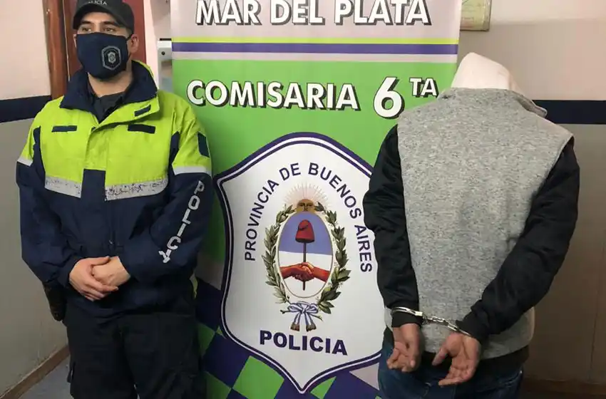 Forzó una ventana y robó a punta de cuchilla: fue detenido
