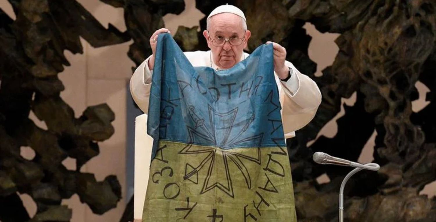 El Papa opinó que con la invasión rusa “se ha declarado la Tercera Guerra Mundial”