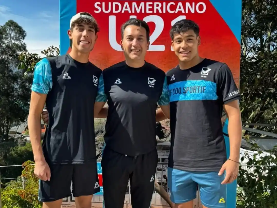 Brais del Coto logró la clasificación al Mundial U21 de Beach Volley.