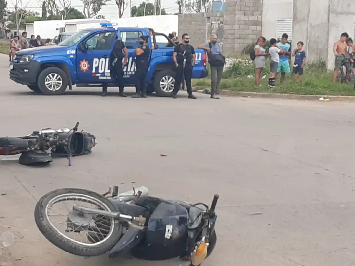 Trasladaron a Santa Fe al motociclista que resultó herido en el choque fatal en Frontera