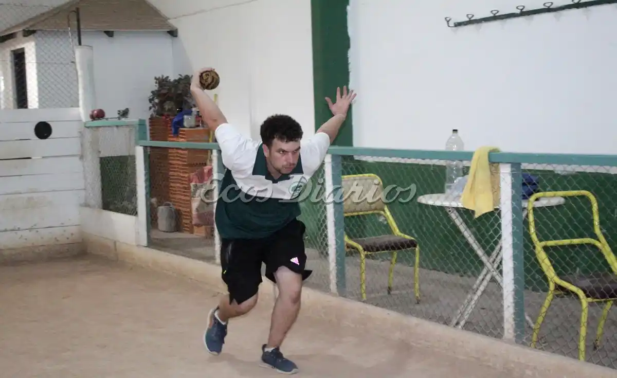 El bochófilo Lautaro Quiroz