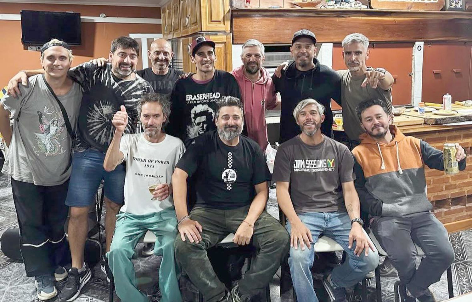 Banda musical. Grupo liderado por Martino Gesualdi