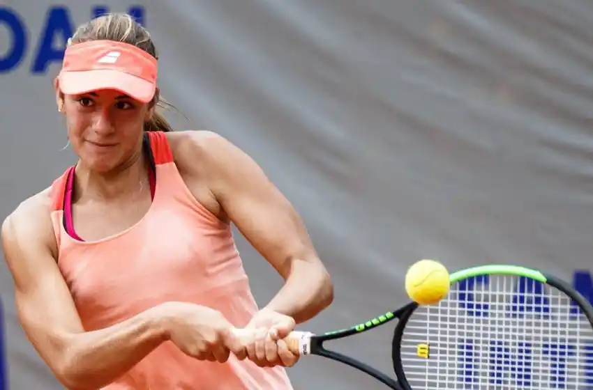 Solana Sierra llegó a la final de Roland Garros