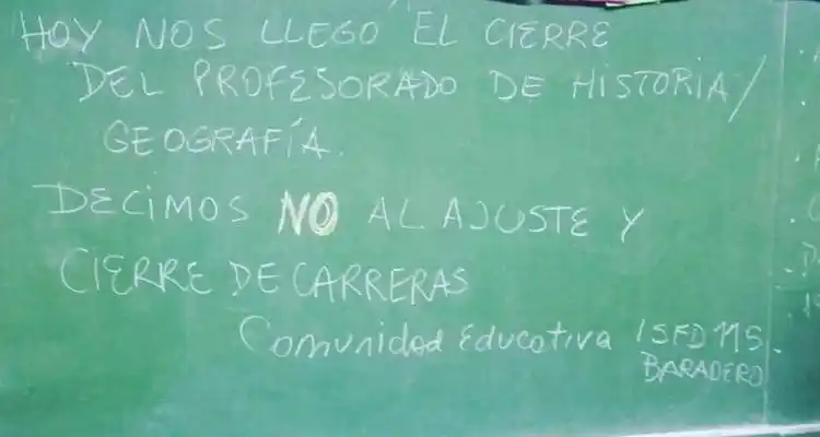 Polémica en Baradero por la decisión del gobierno de no abrir el Profesorado de Historia en 2019