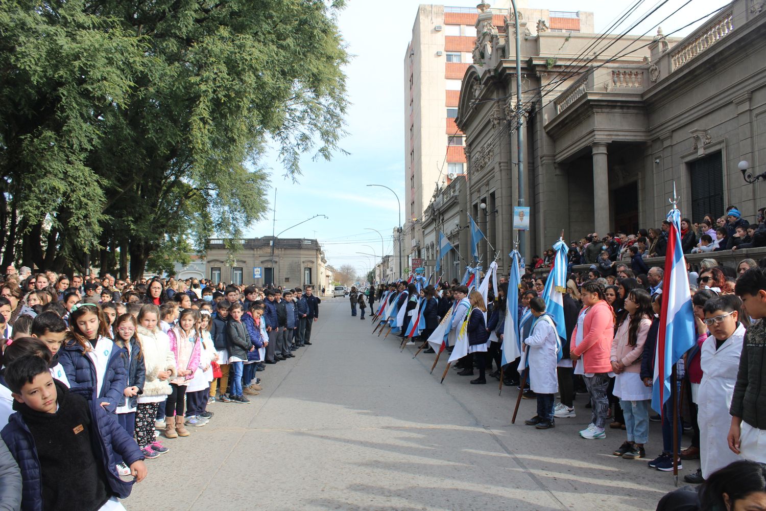 Acto por el Día de la Bandera