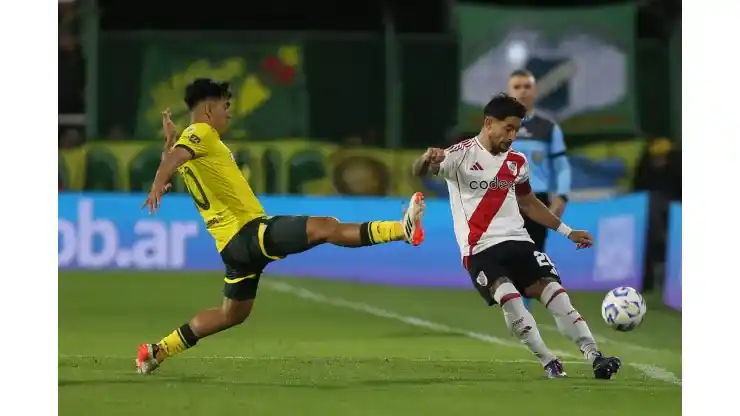Un momento del partido