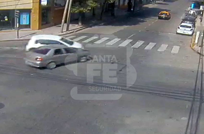 Impactantes imágenes de un choque que Ovidio Lagos y Mendoza