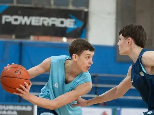 Facundo Requejo, jugador de Atlético, esta en el Campus de la Selección Argentina U15. Foto:AR