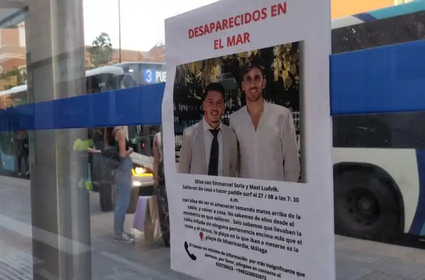 Marplatenses desaparecidos en Málaga: "No pretendo parar hasta encontrarlos"