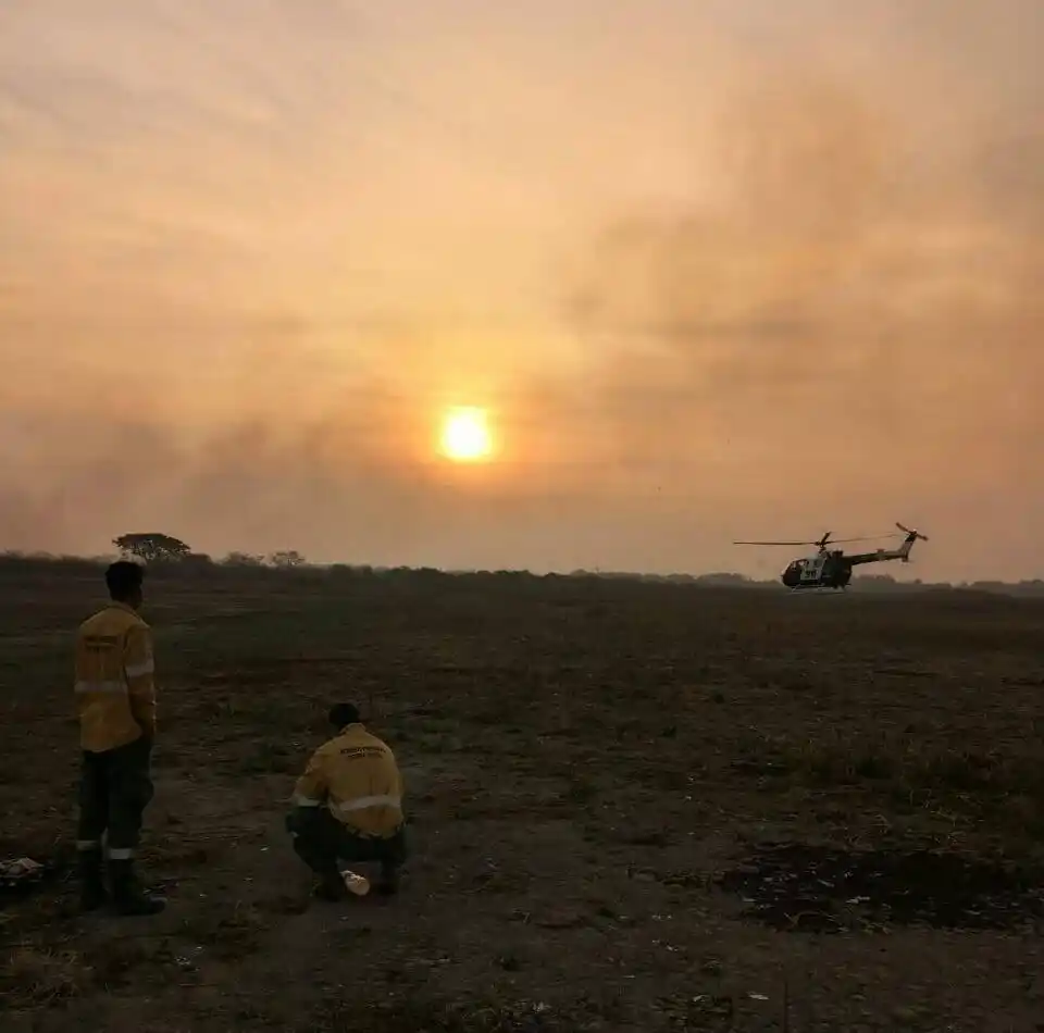 Dan por finalizado el operativo para controlar los incendios en las islas