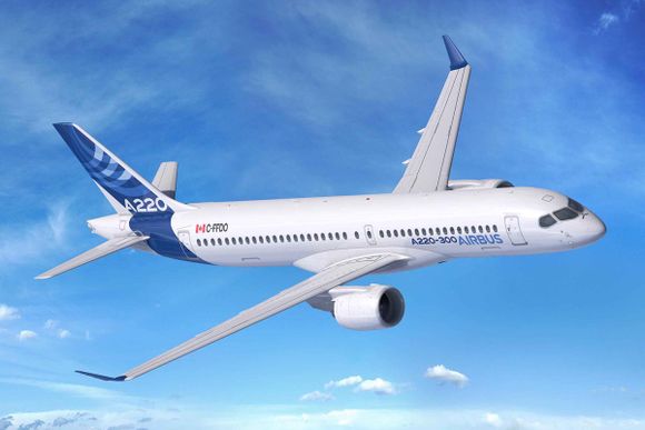 Airbus avanza en la certificación del A220 para 160 pasajeros con una nueva puerta de emergencia